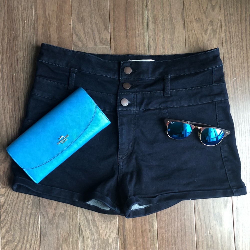 High waisted shorts